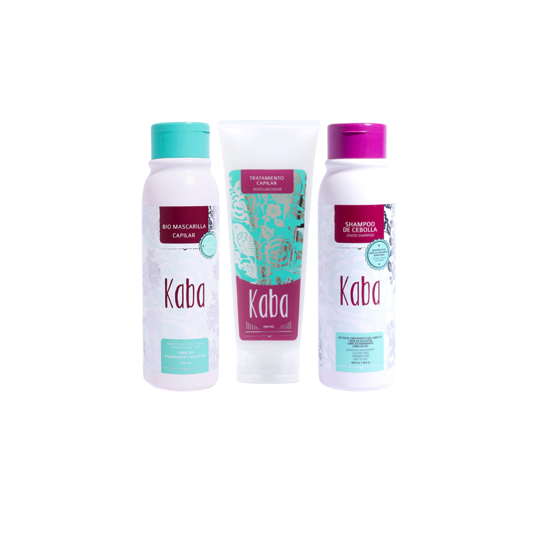 Kit Crecimiento y reparación Kaba | Hair Growth & Repair Kit