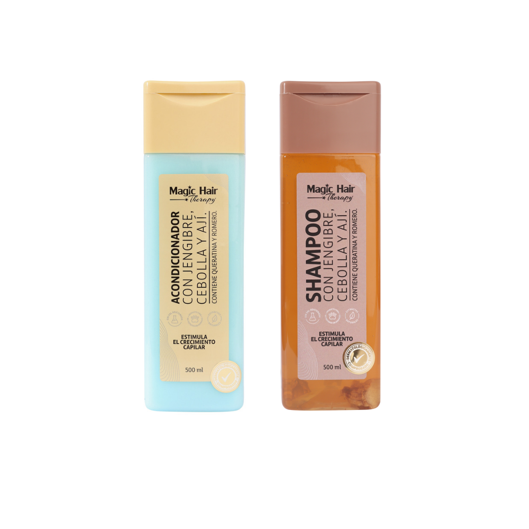 Shampoo Kit - Conditioner Ginger, Onion and Chili