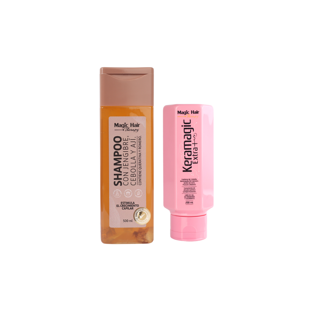 Keramagic Extra + Shampoo Magic Hair