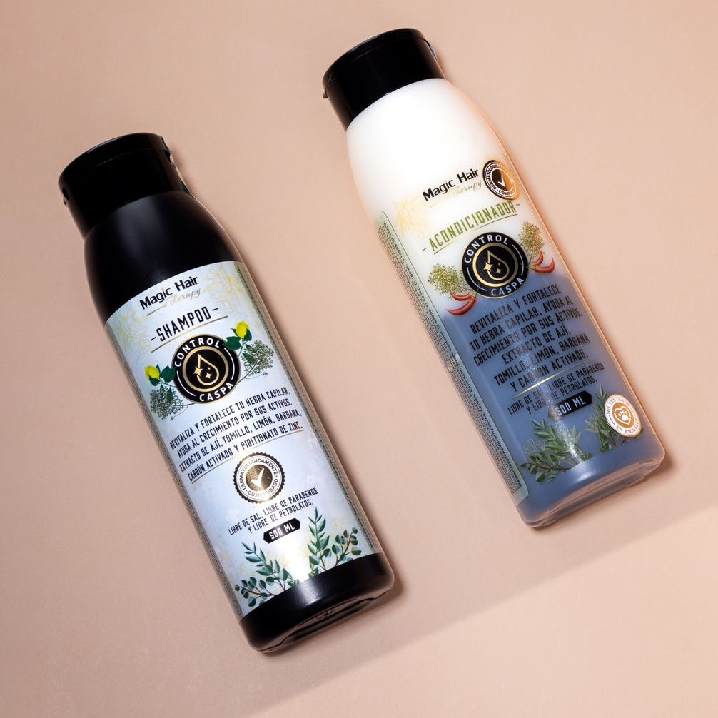 Shampoo AntiCaspa | Charcoal & Chili Scalp Cleanser Magic Hair Therapy