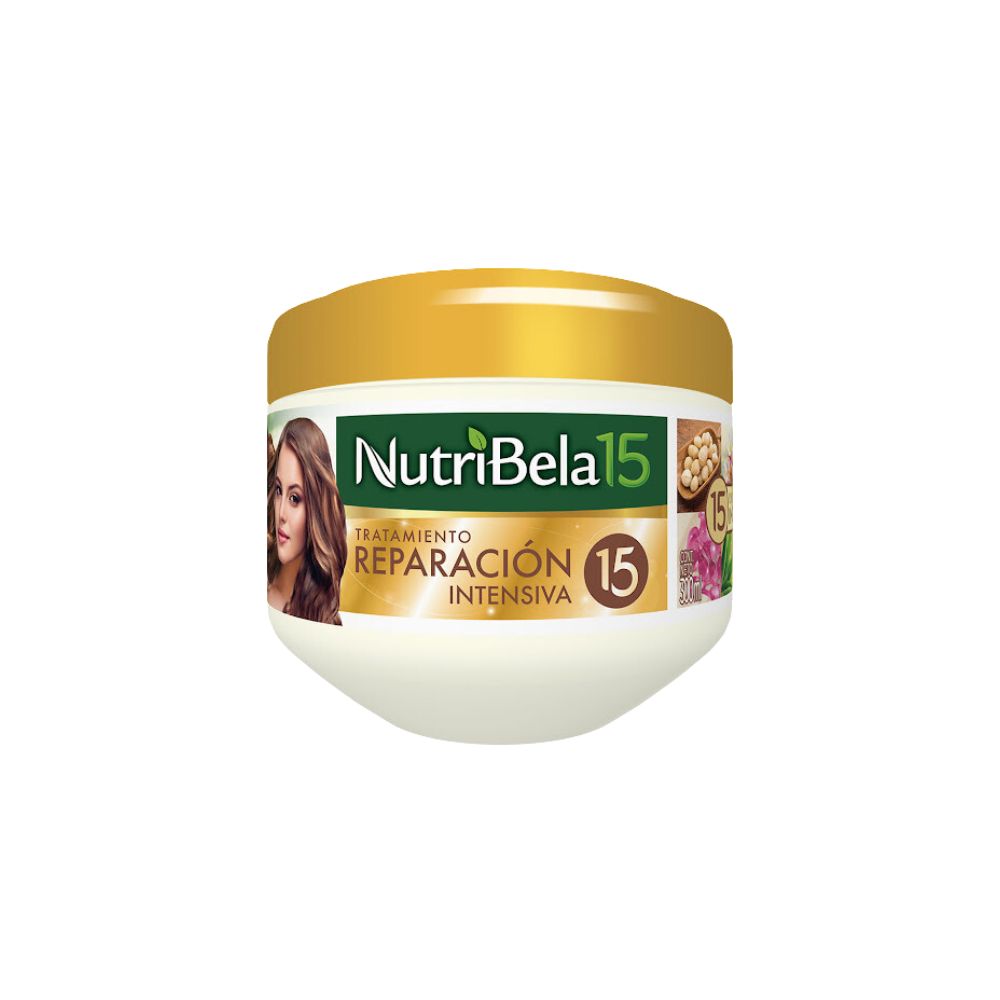 Mascarilla Nutribela 15 | Reparación Intensiva y Fortalecimiento Capilar