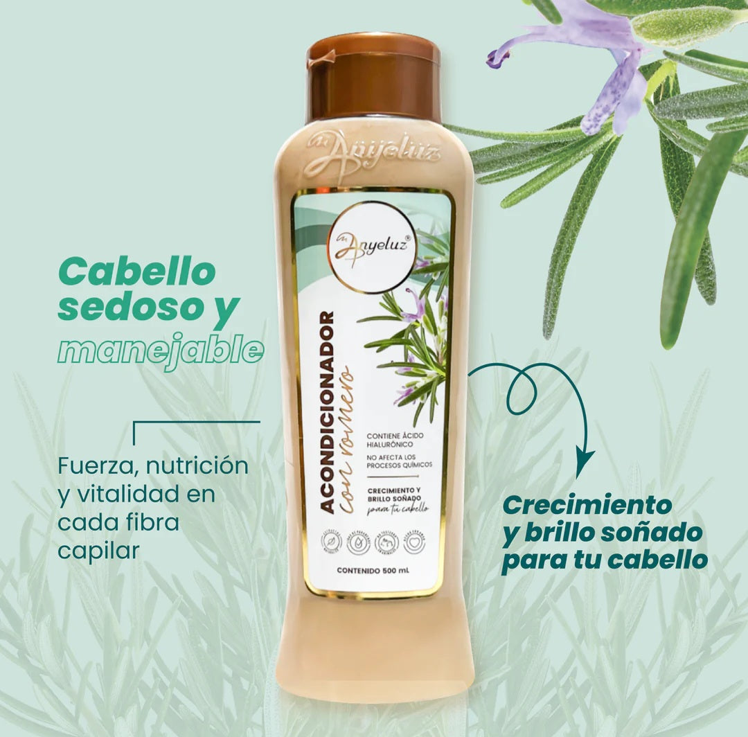 Acondicionador Romero | Hydration & Shine with Hyaluronic Acid Anyeluz