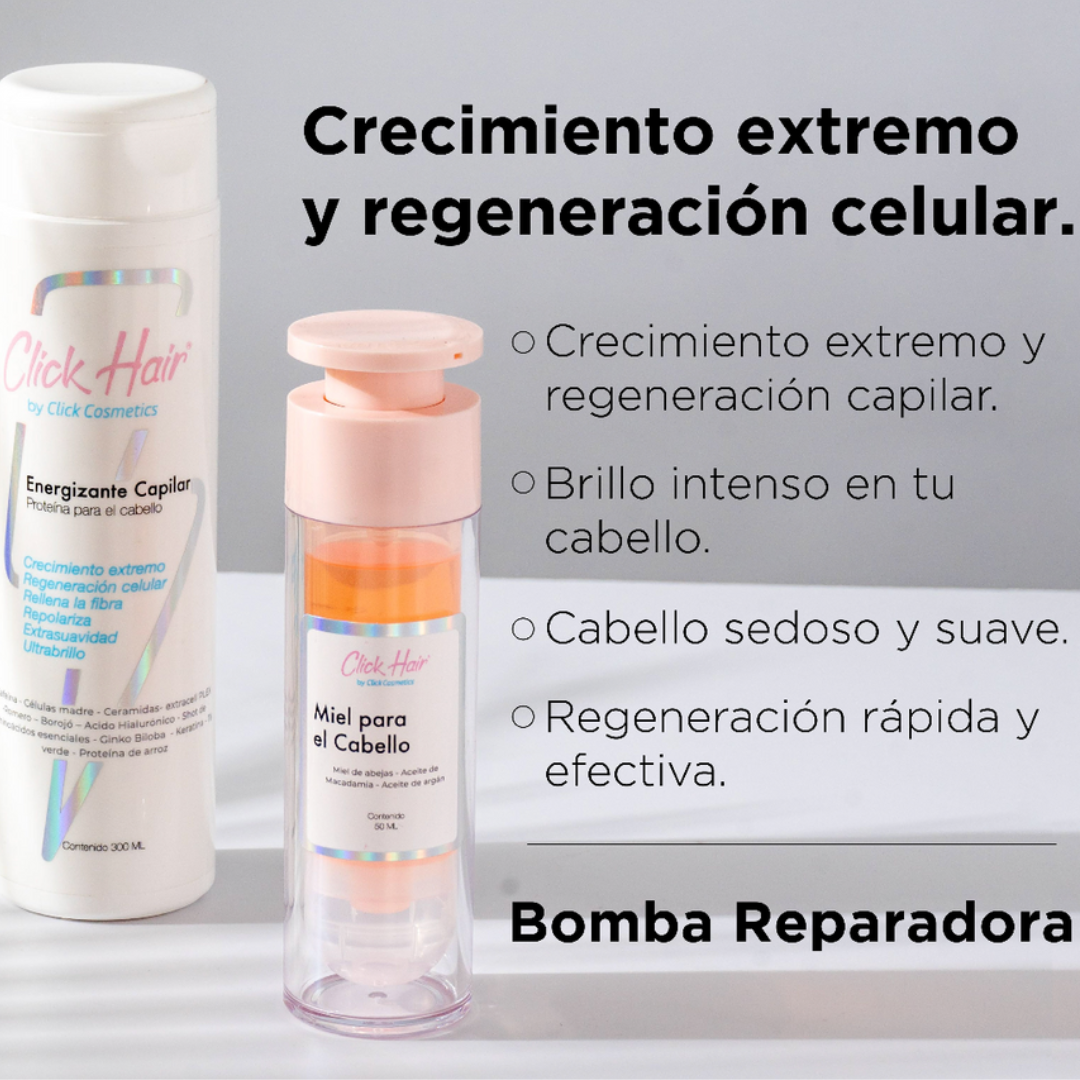 Kit Bomba Reparadora Capilar