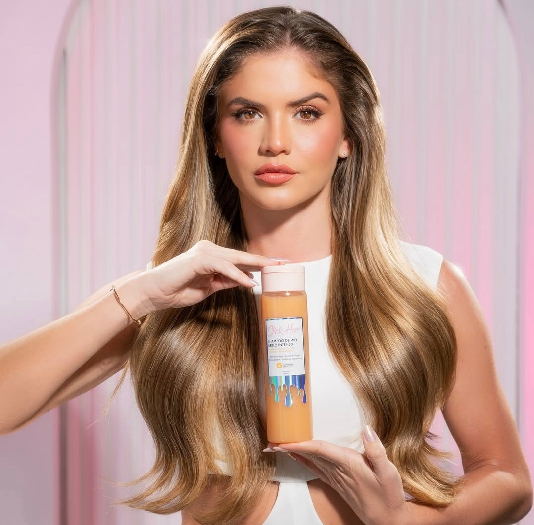 Shampoo Miel Brillo intenso | Honey Shampoo by Click Cosmetics