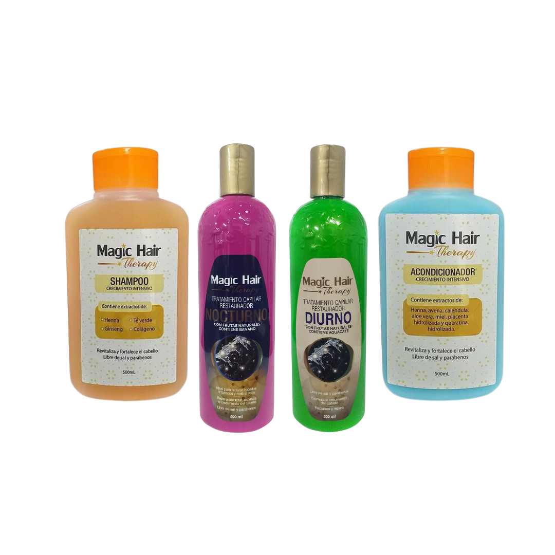 Kit Silver Crecimiento Magic Hair