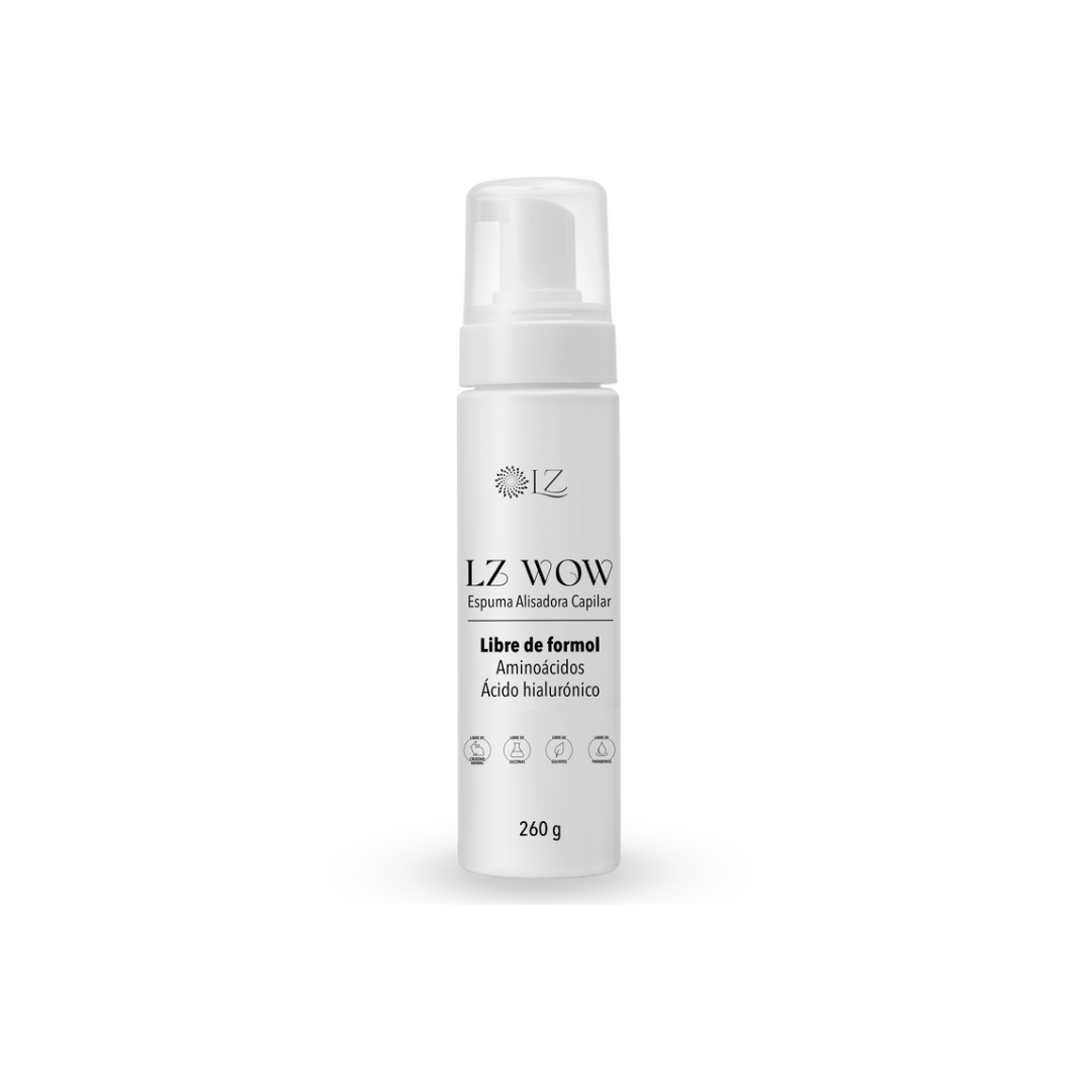 Espuma alisadora sin formol LZ WOW
