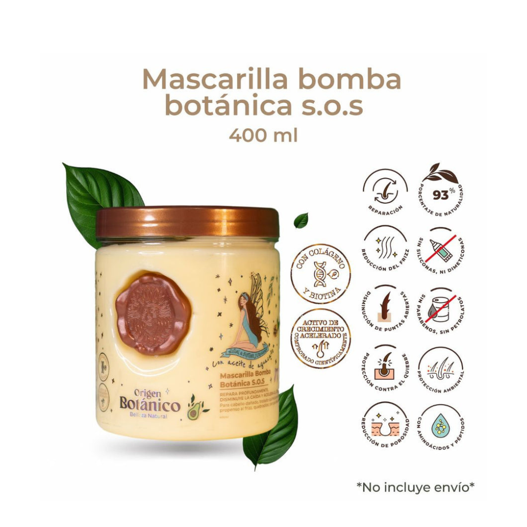 Mascarilla Bomba Botanica S.O.S Ritual Botanico