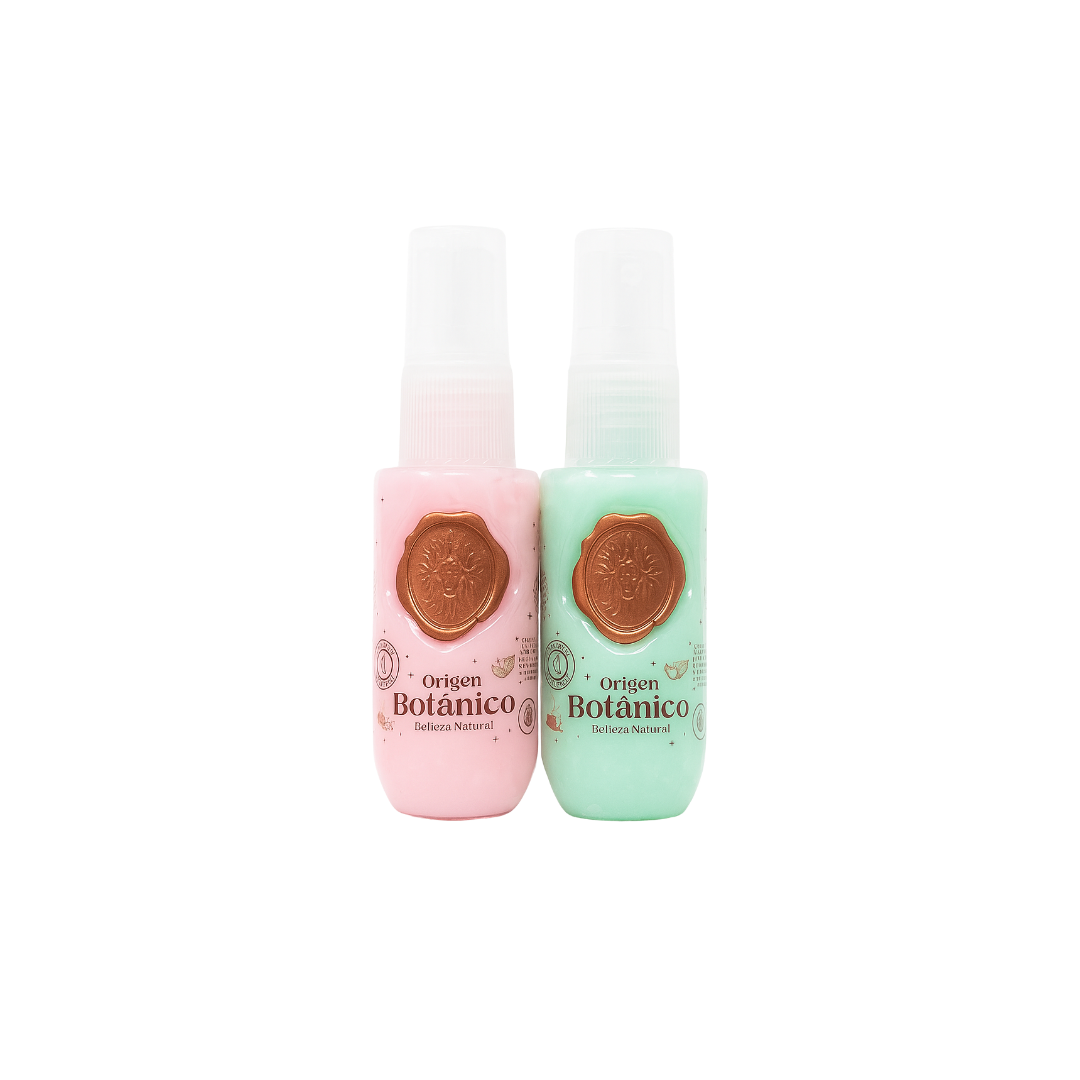 Duo Mini Termoprotector Origen Botánico | Desenredante, Protección y Perfume