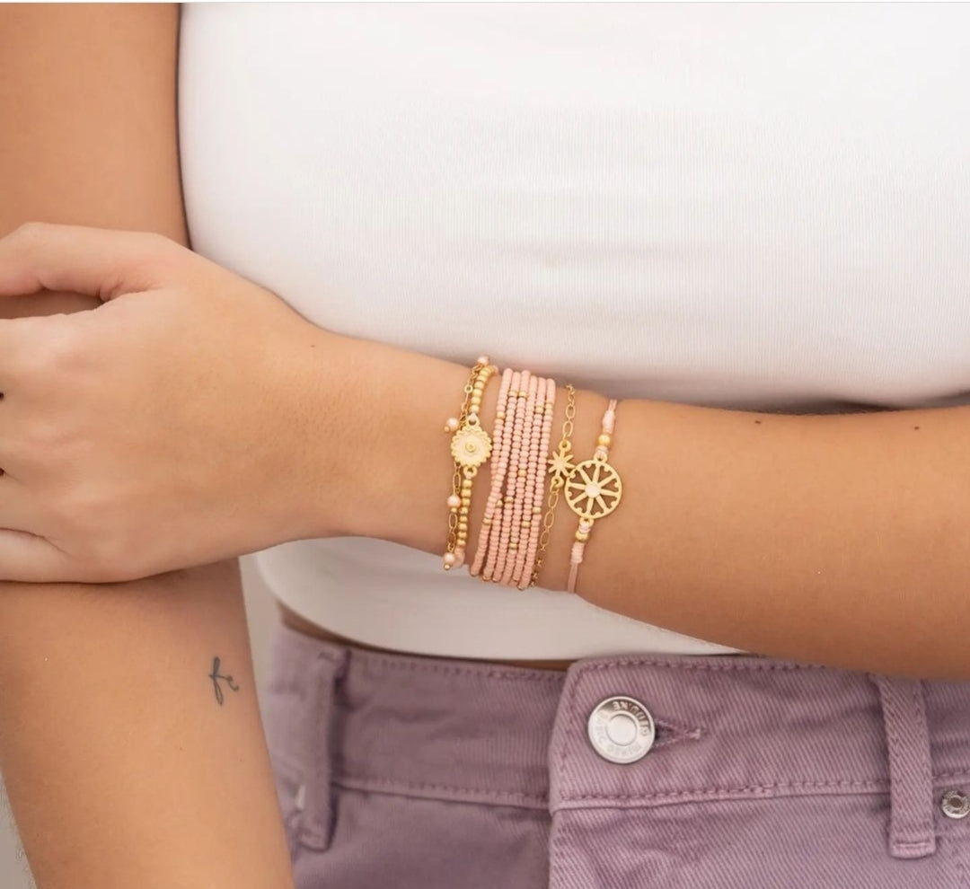 24k gold plated handmade bracelet