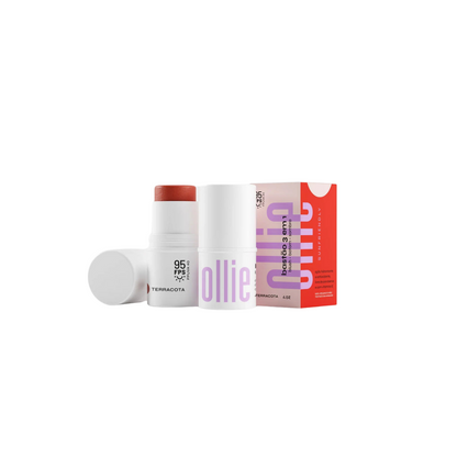 Barra ollie 3 en 1 con Protección solar FPS 95 | Con Acido Hialurónico + Vitamina C y E