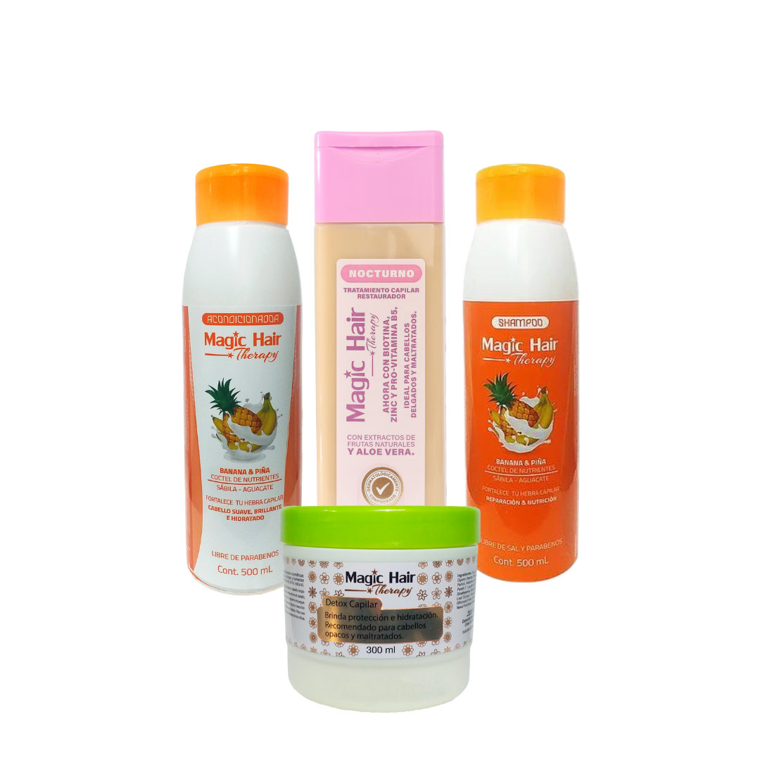 Kit Caida Silver + nocturno| Magic Hair