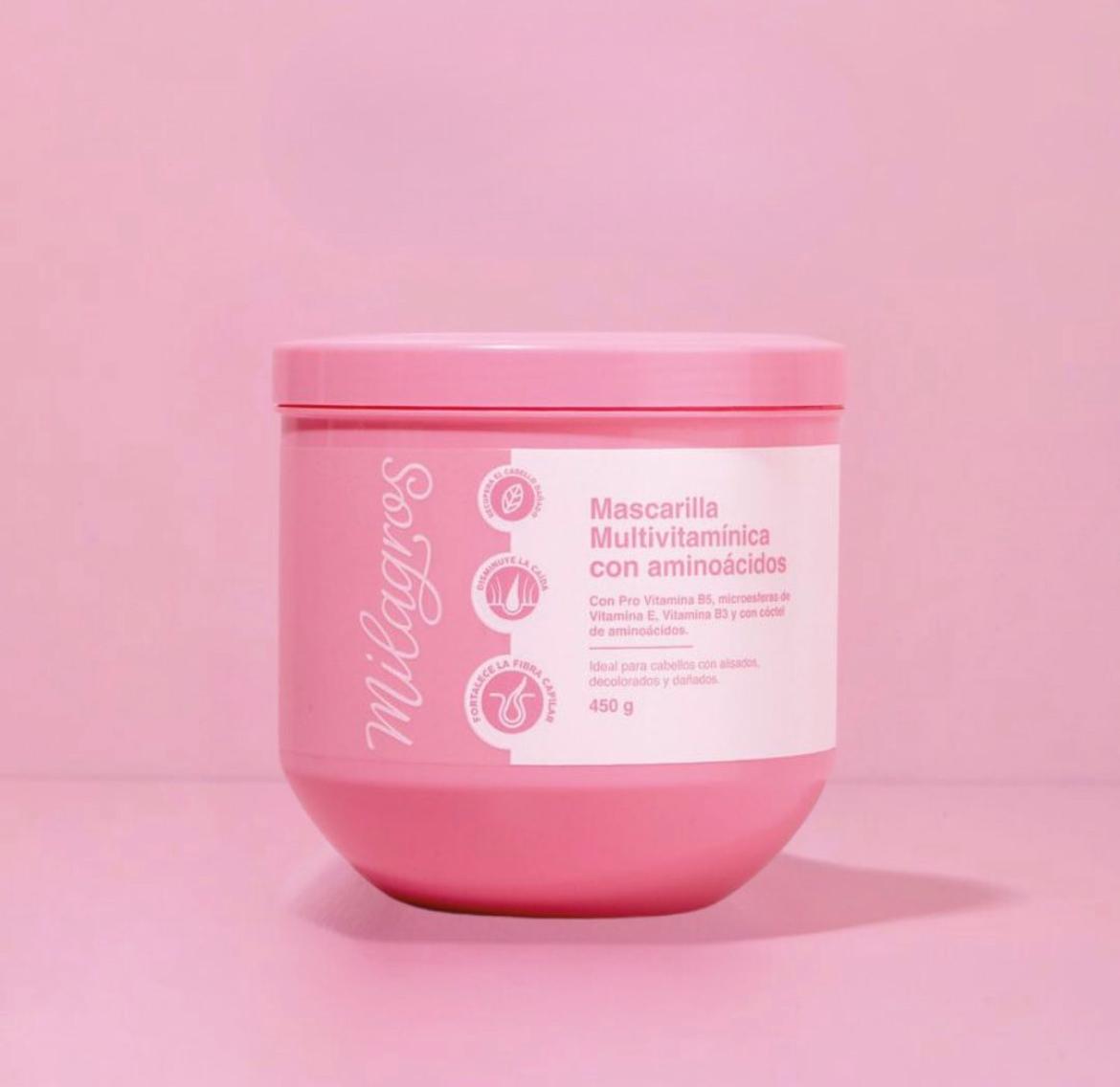 Mascarilla Multivitaminica Milagros | Intensive Nourishing Hair Treatment