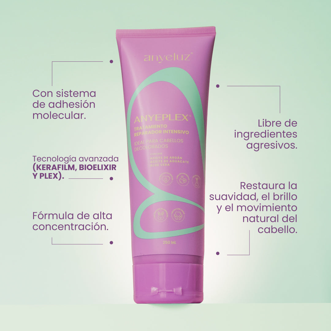Anyeplex Tratamiento Reparador Profesional – Reconstrucción Capilar