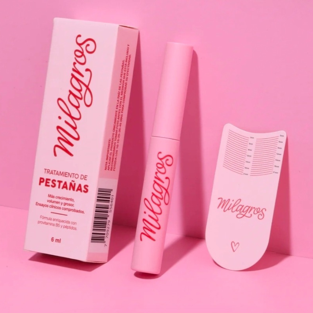 Serum para Pestañas y Cejas Milagros | Crecimiento y Fortalecimiento Natural