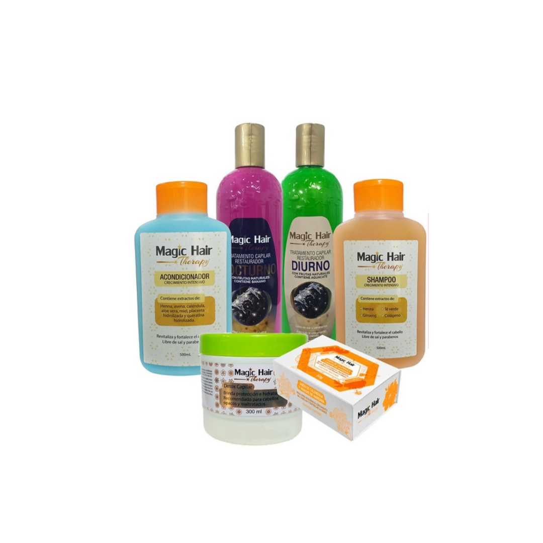 Complete Growth Kit + Magic Hair Vinegar Soap